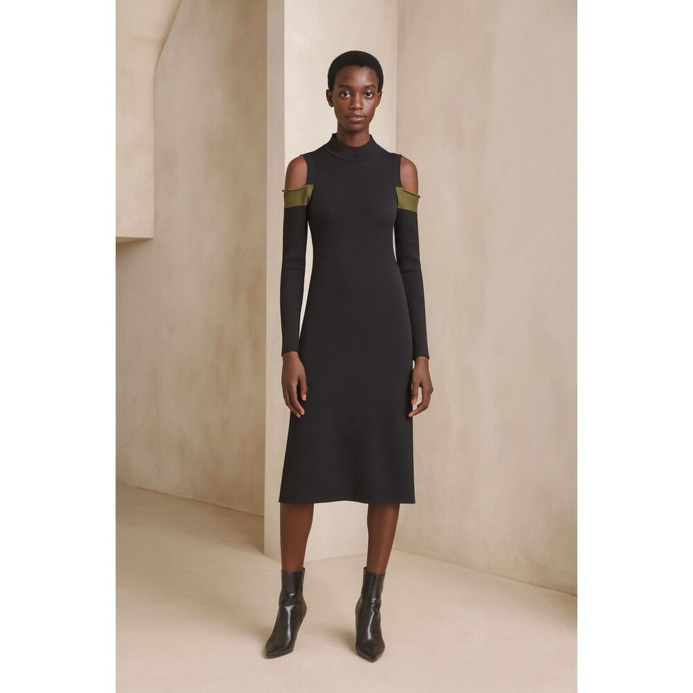 cop.copine RIVIERE Dress  in Black S NWT